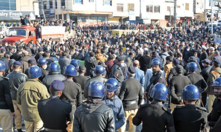 Azad Kashmir protest enters third day