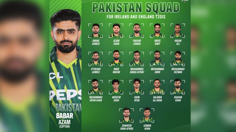 PCB announces 18-member squad for England, Ireland tours