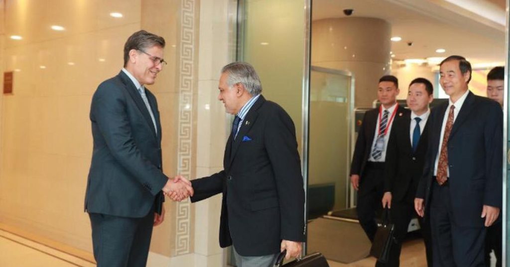 Foreign Minister Ishaq Dar China