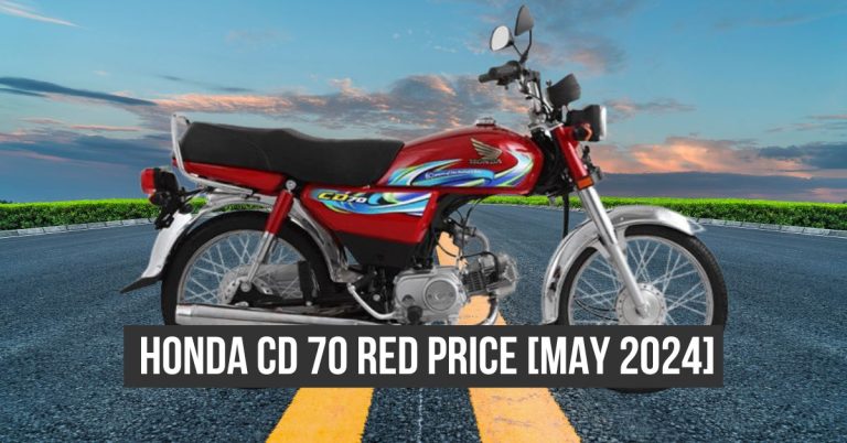 Honda CD 70 Red new price