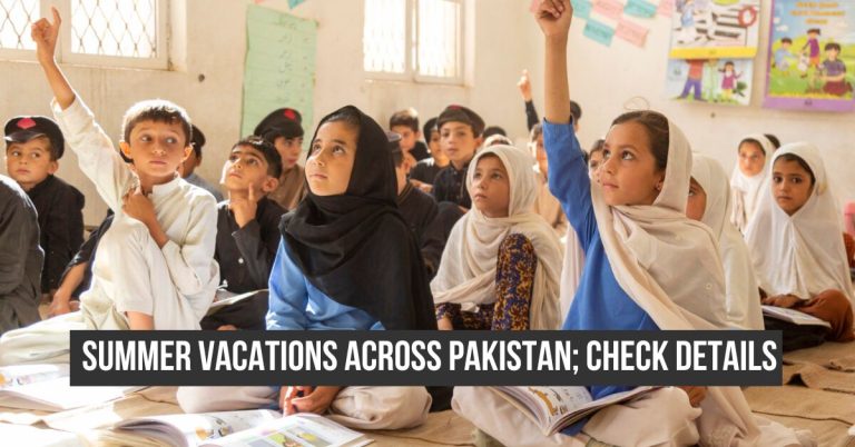 Summer vacations across Pakistan