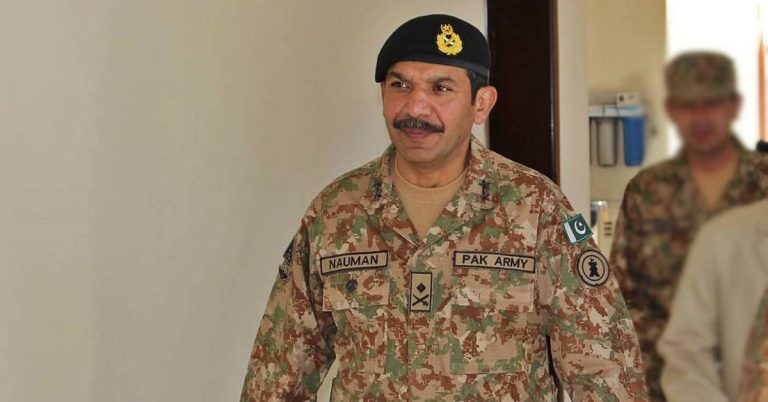 Lt Gen Nauman Zakria Mangla Corps commander
