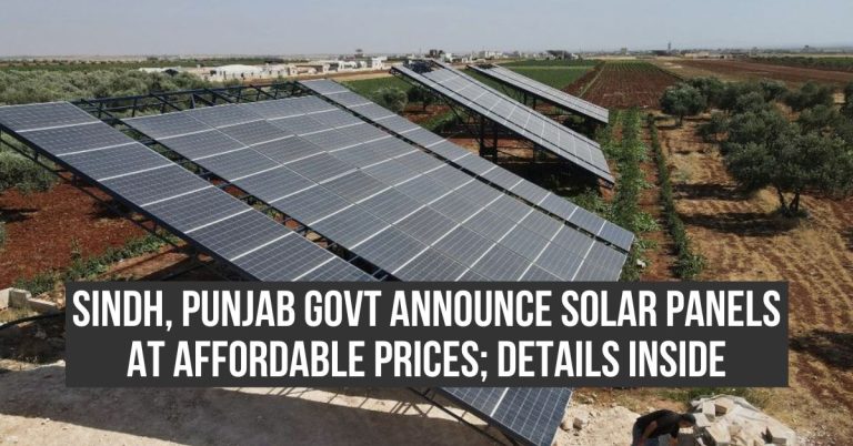 Sindh announce solar panel