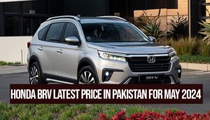 Honda BRV latest price in Pakistan for May 2024