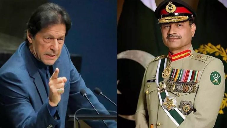 Imran Khan letter to Army Chief Asim Munir