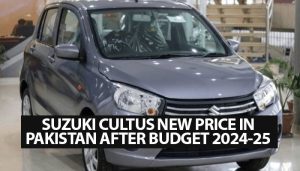 Suzuki Cultus new price in Pakistan after Budget 2024-25; Details inside