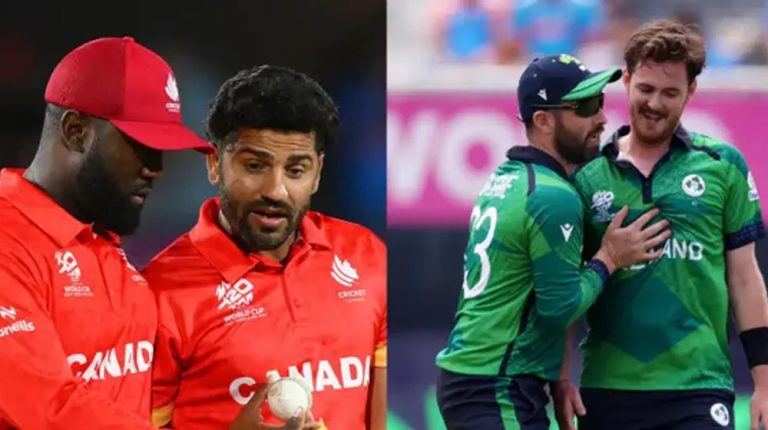 Canada upset Ireland