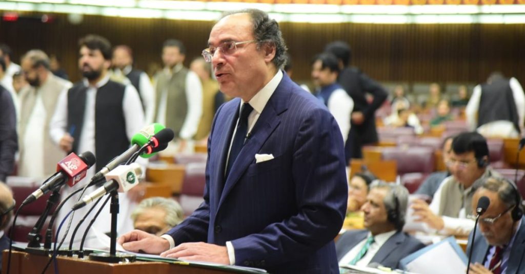 Finance Minister Auranzaib