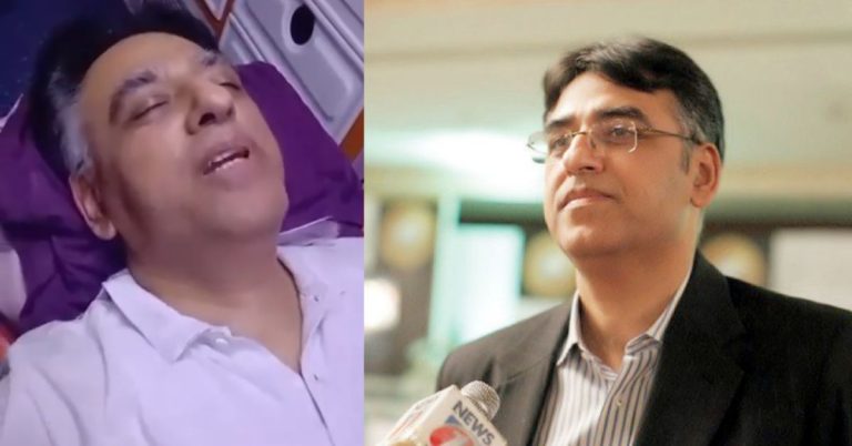 Asad Umar shifted to hospital