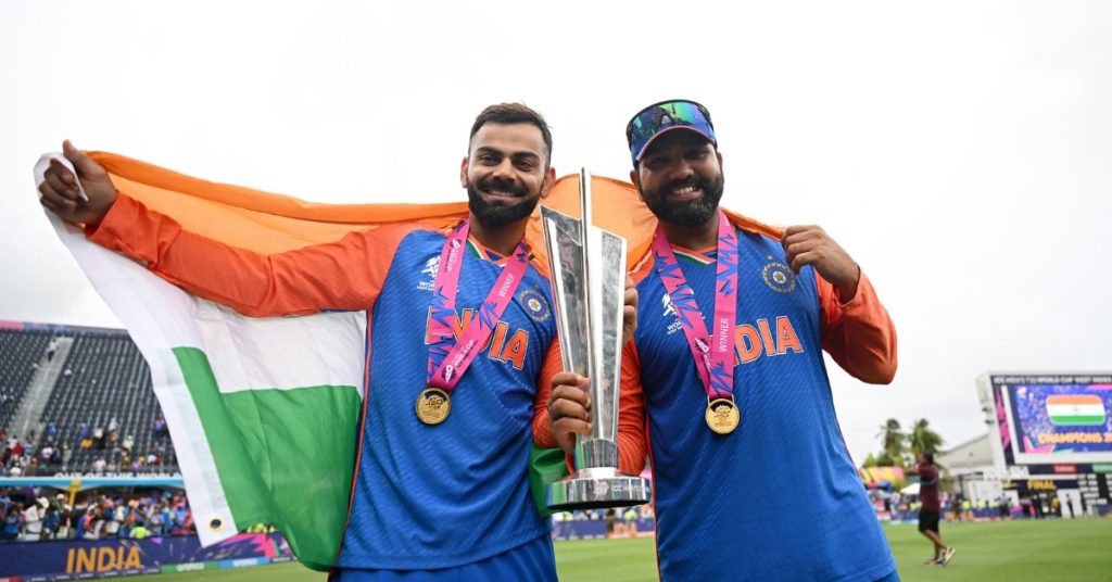Kohli Rohit retire from T20 internationals