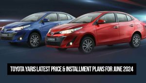 Toyota Yaris latest price & Installment Plans for June 2024