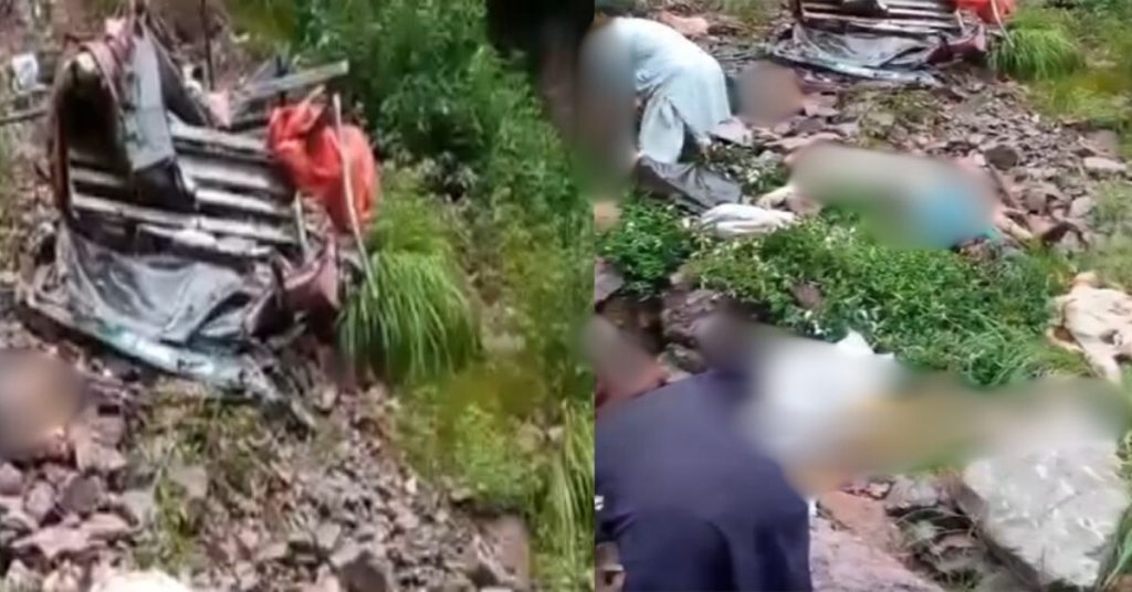 Ten killed after jeep plunges into Neelum river