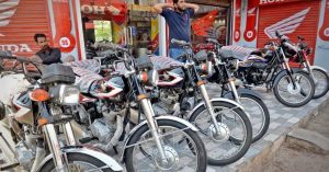 Motorbikes sales drop by 3.11%