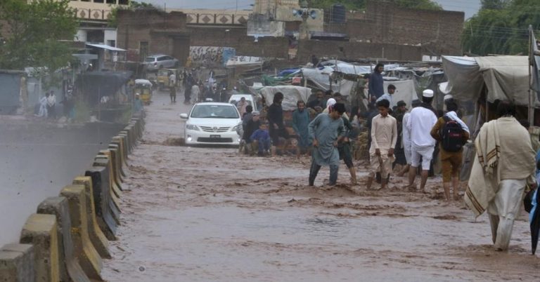 Monsoon season in Pakistan