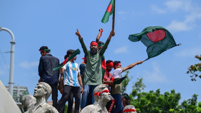 Bangladesh protesters call for PM Hasina's resignation