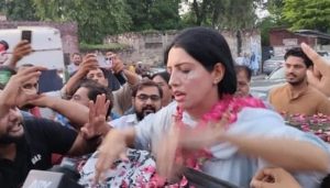 PTI's Aliya Hamza released from jail following LHC order