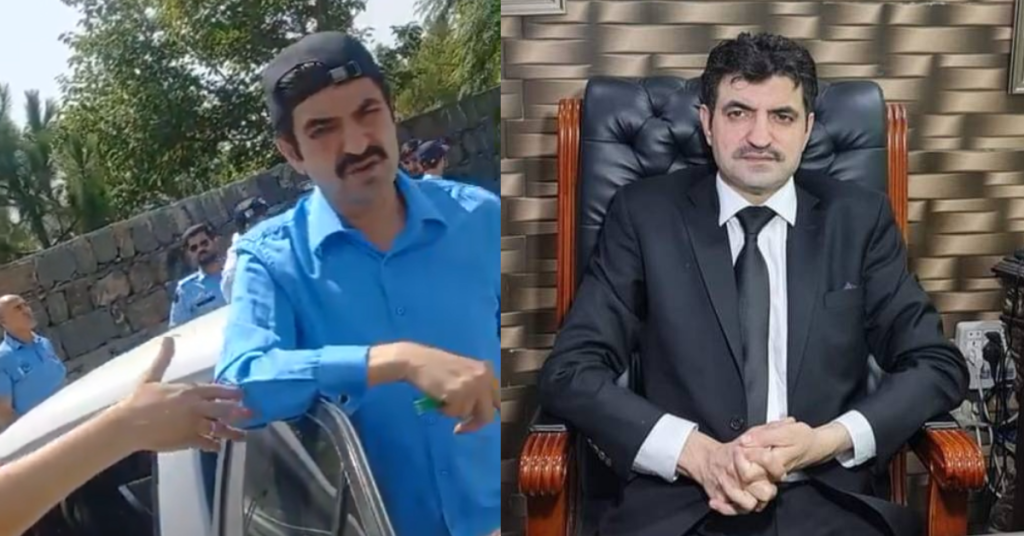 Sher Afzal Marwat arrested