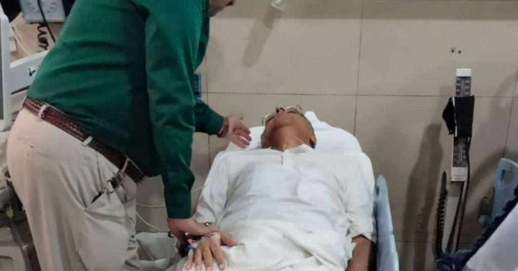 Asad Umar shifted to hospital