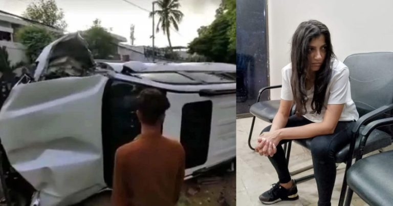 Natasha Danish acquitted in Karsaz accident case