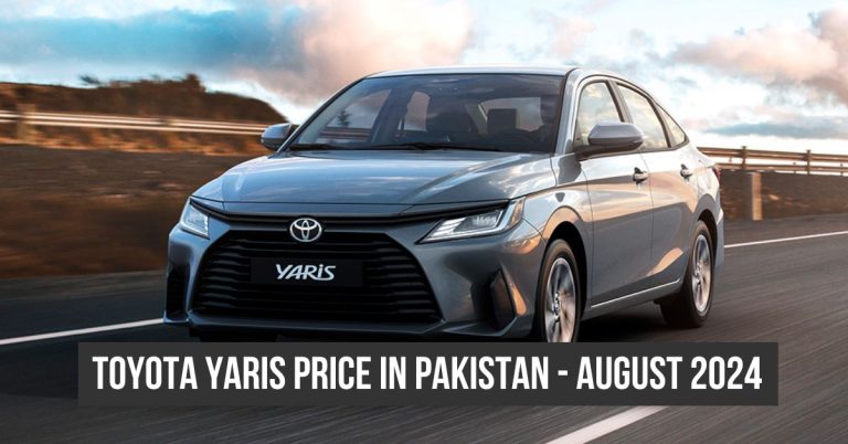 Toyota Yaris price in Pakistan 2024