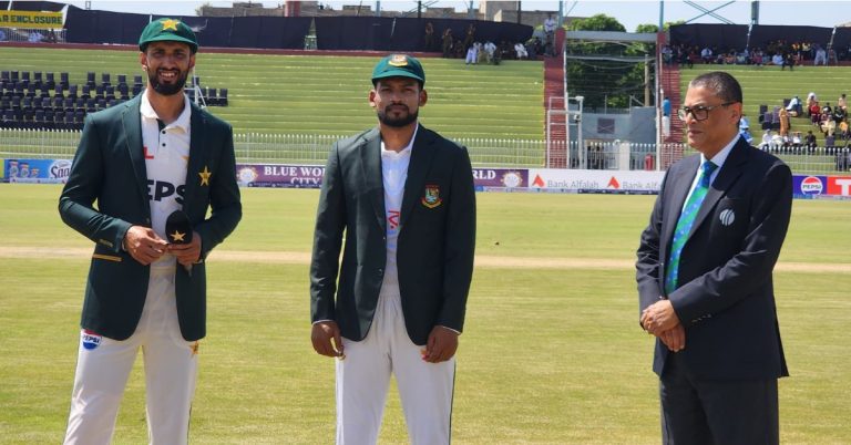 Bangladesh win toss in Rawalpindi Test