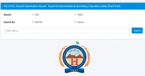 BISE Swat Class 12 Result 2025
