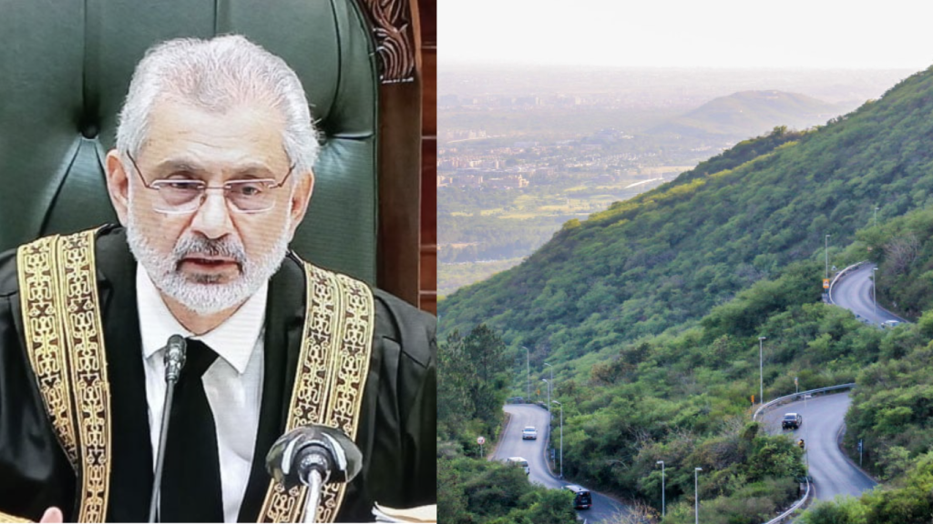 CJ Isa criticizes Cabinet secretary oner margalla hill case
