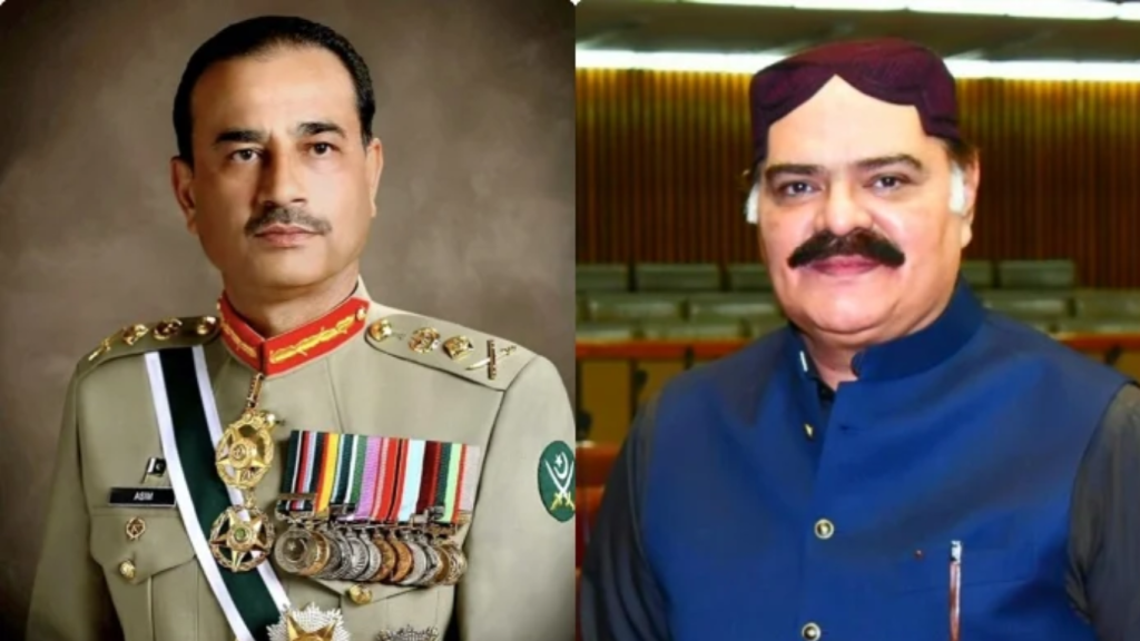PPP MNA requests army chief to address dacoits in sindh