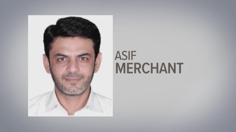 Asif Merchant pleads not guilty