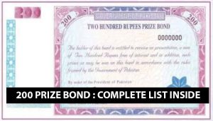 Rs200 Prize Bond 16 September complete draw results & winners list: Details inside