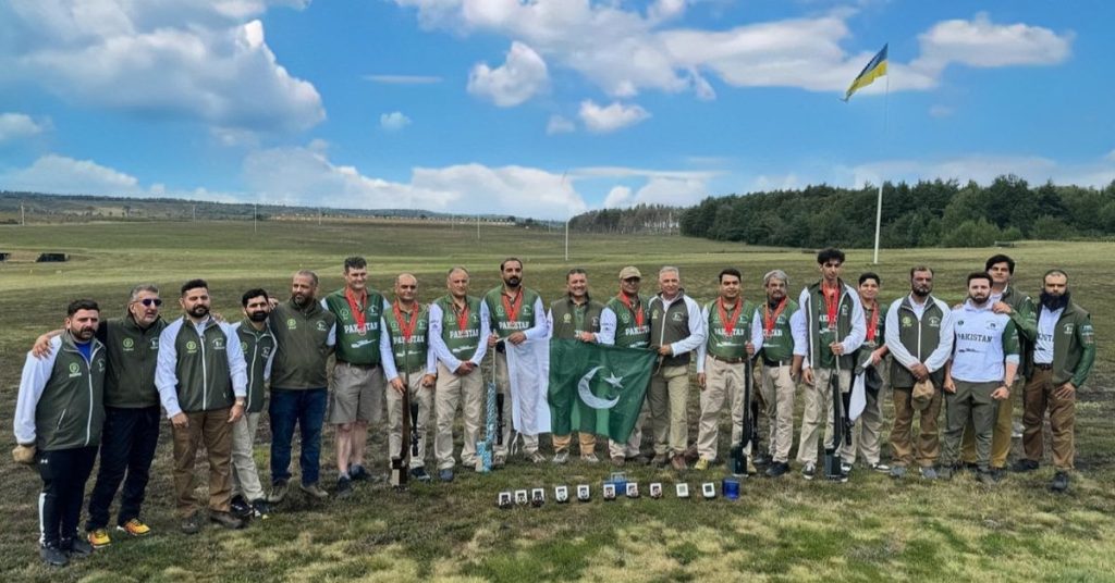 Pakistani shooters European Championship 2024