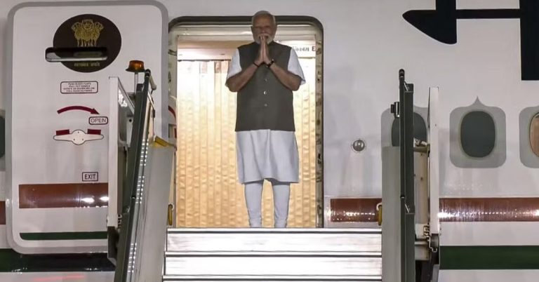 Modi uses Pakistani Airspace