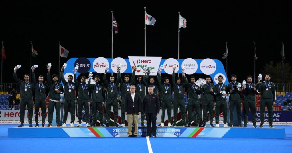 Pakistan finish third in Asian Hockey Champions Trophy