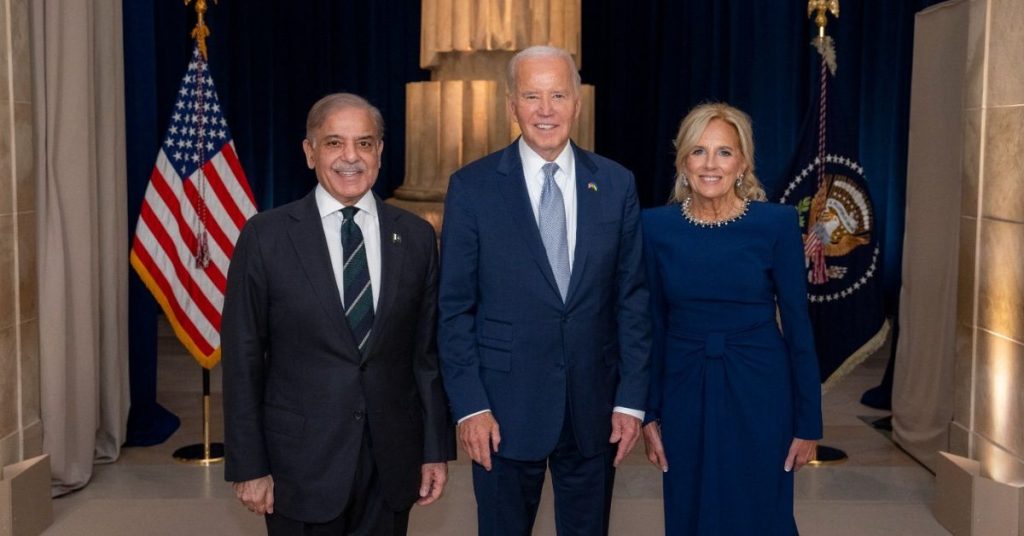 PM Shehbaz President Biden reaffirms to enhance cooperation