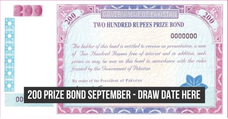 200 Prize Bond