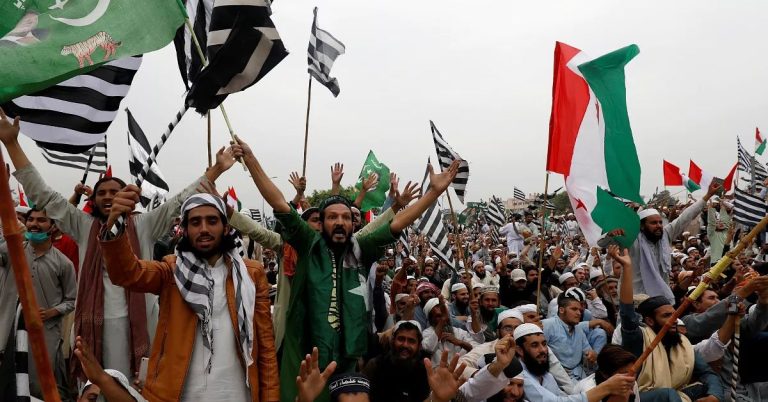 three years in jail for unauthorised rallies in Islamabad
