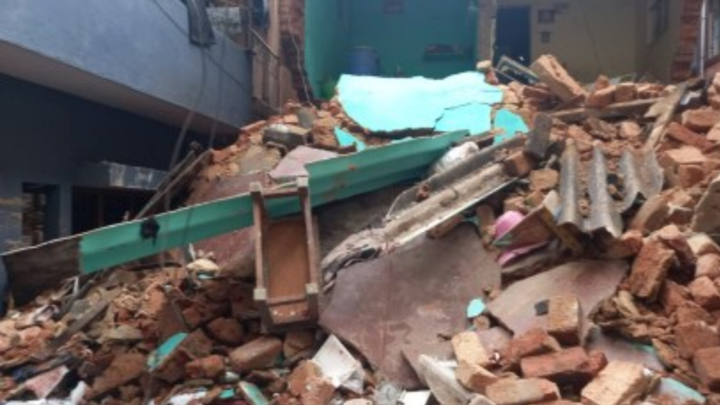 School building collapses in Chakwal due to heavy rains