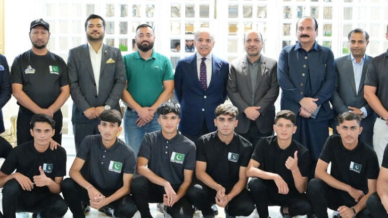 PM Shehbaz hosts street child football team, plans to boost football in Pakistan