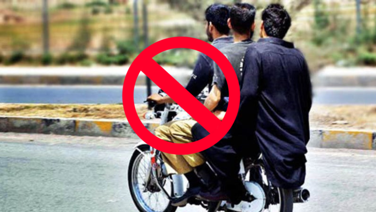 Sindh govt imposes pillion riding ban in multiple districts of Sindh