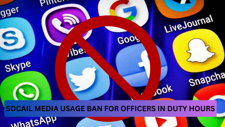 KP govt issues strict ban on social media use for officers on duty