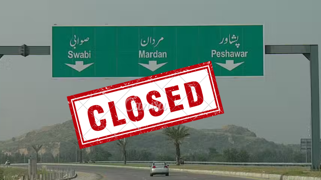 Motorway police closes sections of M1 and M2 ahead PTI Lahore jalsa