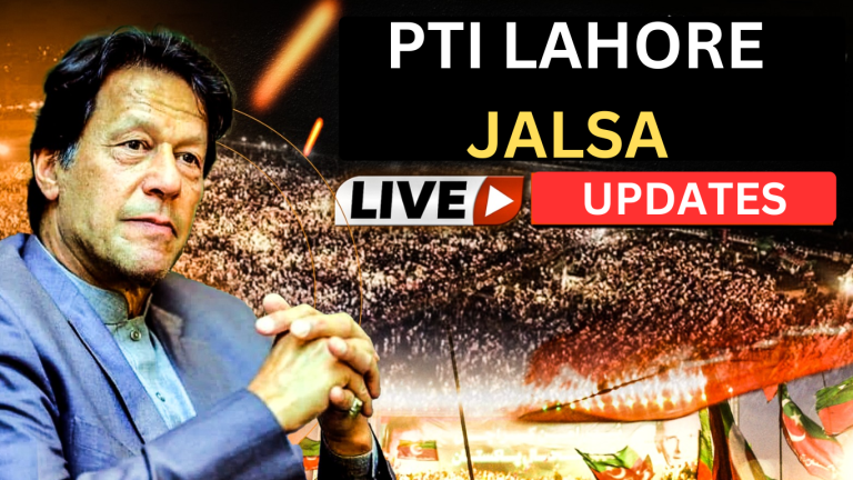 PTI set to hold Lahore jalsa (LIVE updates)