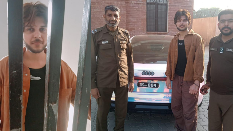 TikToker Nadeem Nani Wala arrested for using unauthorized number plate
