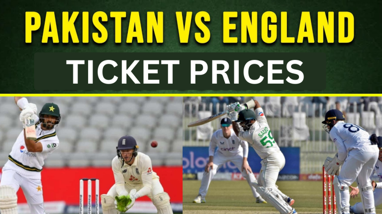 PCB announces ticket prices for Pakistan vs England test series
