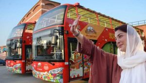 CM Punjab Maryam rejects double-decker bus fare hike