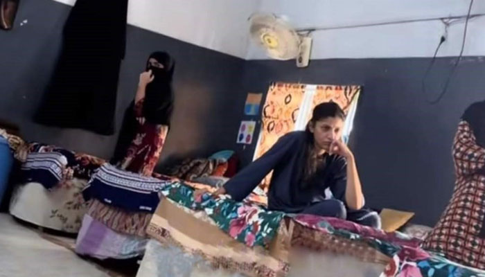 Natasha Danish’s Jail photos from Karsaz incident go viral