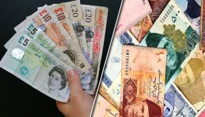 Pound to pkr today