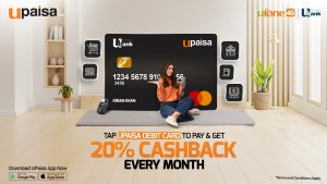 Mastercard UPaisa debit card