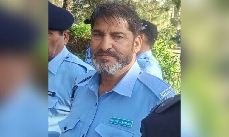 Policeman in Islamabad dies