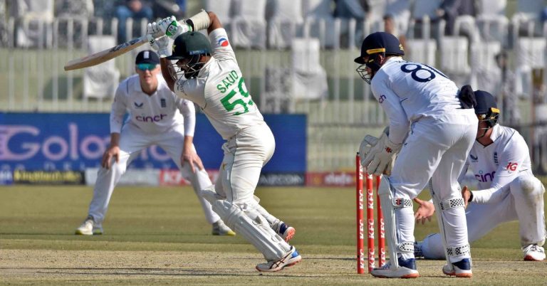 Pakistan 73-3 vs England Rawalpindi Test